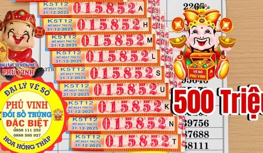 Xổ số miền Nam: Chiều 1-1, giải độc đắc 84 tỉ đồng vẫn chưa tìm ra người trúng