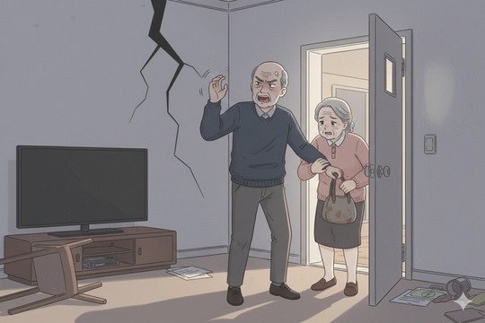 Ba tôi đuổi mẹ tôi 79 tuổi ra khỏi nhà