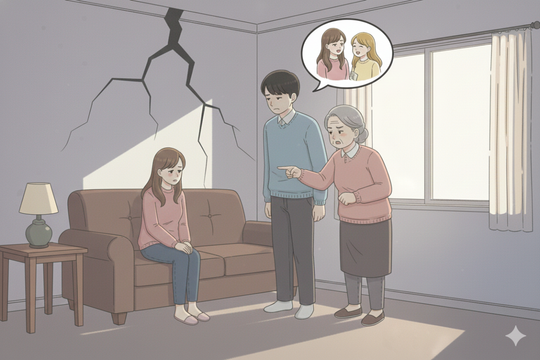 Mẹ chồng nói tôi không biết giữ chồng khi anh ngoại tình