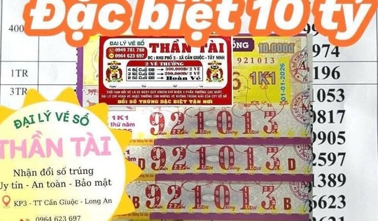 Xổ số miền Nam: Giải độc đắc 84 tỉ đồng trúng ở Tây Ninh, Đồng Tháp, Đồng Nai