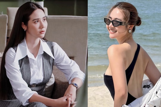 Vẻ gợi cảm ngoài đời của 'nữ tổng tài' đang gây sốt trên phim giờ vàng VTV