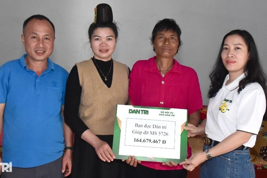 "Báo Dân trí và các nhà hảo tâm đã cứu giúp cuộc đời tôi"