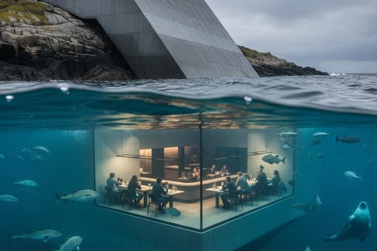 Bữa tối xa xỉ dưới biển Na Uy: Hơn 10 triệu đồng, đặt chỗ trước nhiều tháng
