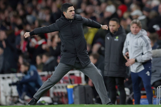 Arteta muốn phá dớp dẫn đầu Ngoại hạng Anh dịp Năm mới