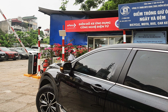 Sẽ thu phí tự động tại bãi đỗ xe đô thị