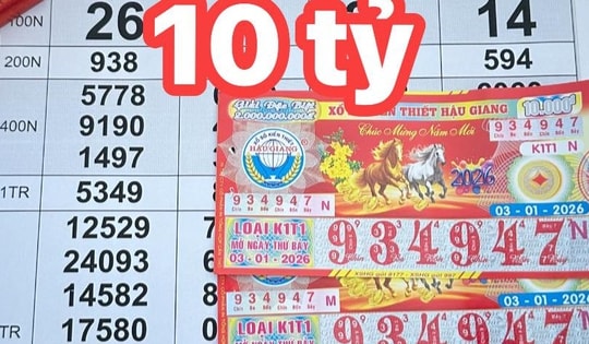 Xổ số miền Nam: Xôn xao 3 giải độc đắc liên tiếp trúng ở Vĩnh Long