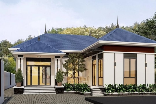 Những mẫu nhà mái Nhật 1 tầng đơn giản, hiện đại 2026