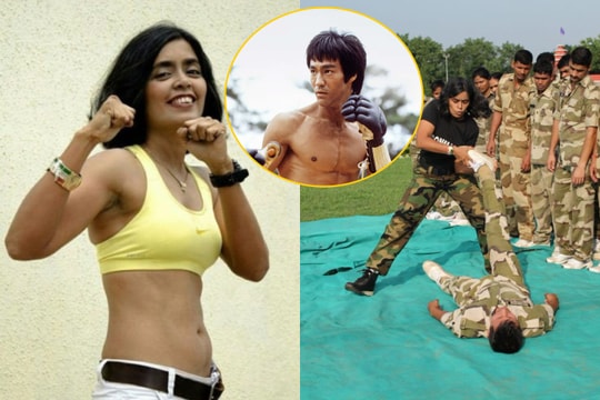 Nữ 'siêu nhân' văn võ song toàn học tuyệt kỹ Lý Tiểu Long, huấn luyện đặc nhiệm