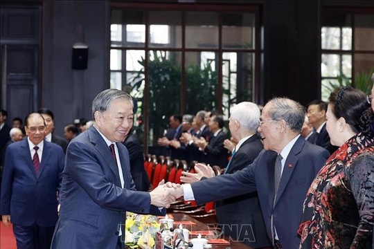 Tổng Bí thư Tô Lâm dự kỷ niệm 60 năm Ngày truyền thống Ngành Nội chính Đảng