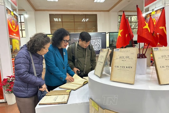 Triển lãm 'Quốc hội Việt Nam - Hành trình 80 năm xây dựng và phát triển'