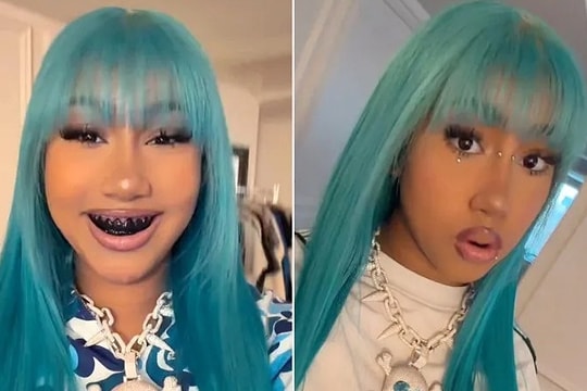 Diện mạo con gái Kim Kardashian gây chú ý