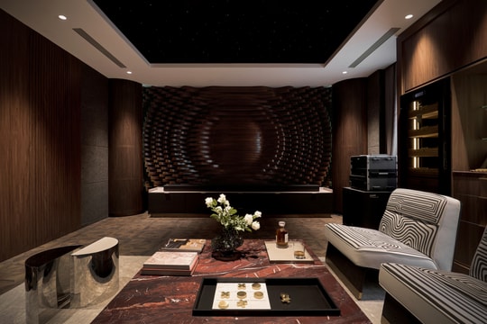 Nhà liền kề 5 tầng thiết kế phòng giải trí và spa riêng