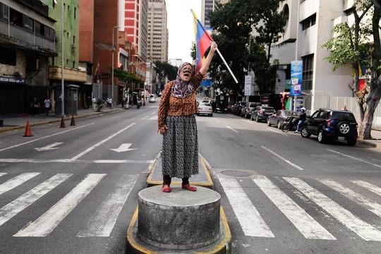 Caracas sau khi ông Maduro bị Mỹ bắt