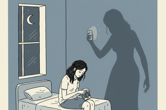 Bồ của chồng như cái bóng bám lấy tôi không buông