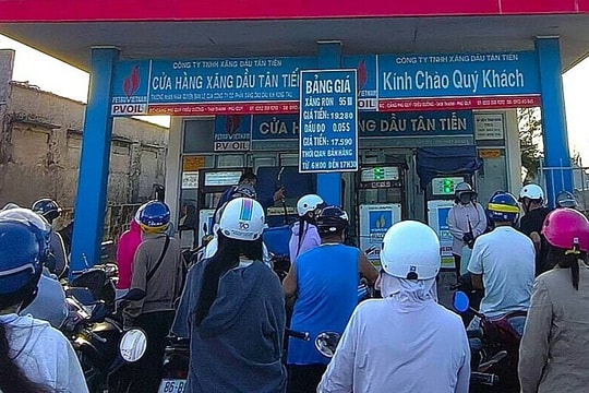 Đảo Phú Quý hết xăng