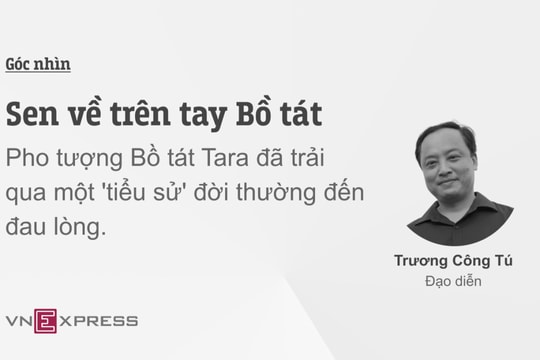 Sen về trên tay Bồ tát
