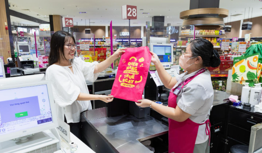 AEON giảm gần 10 triệu giao dịch dùng túi ni-lông trong 5 năm