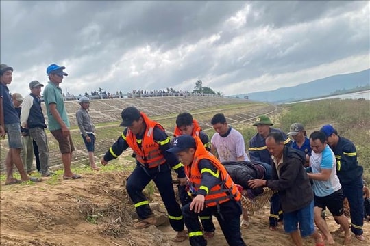 Thi thể nạn nhân mất tích trên sông Ba đã được tìm thấy