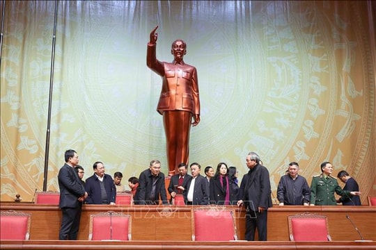 Thường trực Ban Bí thư kiểm tra công tác chuẩn bị Đại hội XIV của Đảng