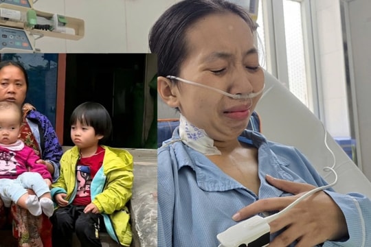 Thiếu 300 triệu đồng mổ tim, người mẹ 24 tuổi xin xuất viện về nhà chờ chết