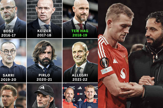 Cái dớp 'sát HLV' của De Ligt