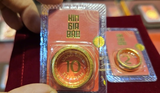 Giá vàng nhẫn tiếp tục tăng đến 1,2 triệu đồng/lượng