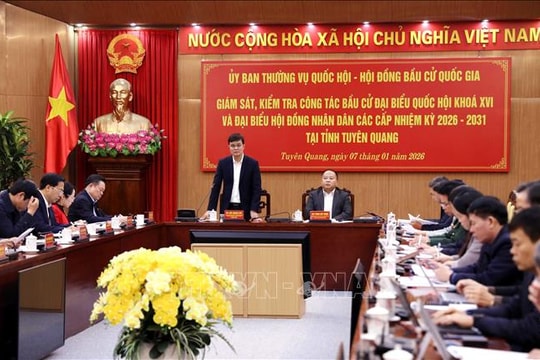 Tuyên Quang chủ động triển khai công tác bầu cử bảo đảm tiến độ và chất lượng