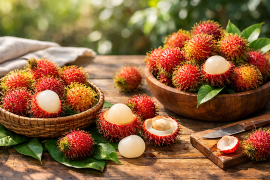 4 lợi ích sức khỏe của quả chôm chôm