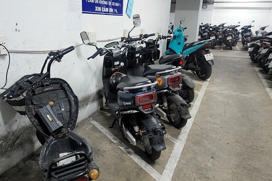 Xoay xở trong những chung cư chưa sẵn sàng đón nhận xe điện
