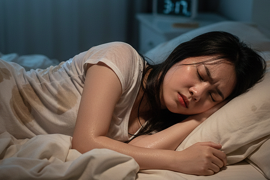 Vì sao đổ mồ hôi đêm?