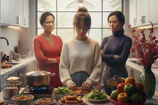 'Sợ Tết vì chẳng khác nào phép thử sức chịu đựng của con dâu'