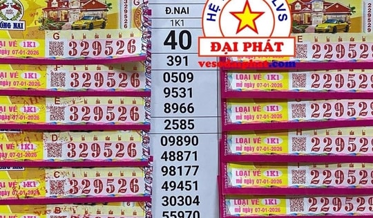 Xổ số miền Nam: Đại lý đang tìm người trúng độc đắc 23 tờ vé số ở TPHCM