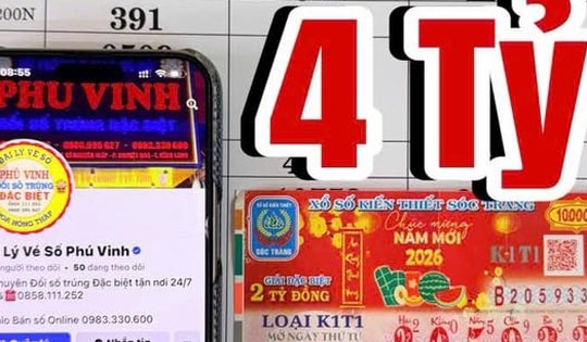 Xổ số miền Nam: Chiều 8-1, lộ diện thêm thanh niên trúng độc đắc