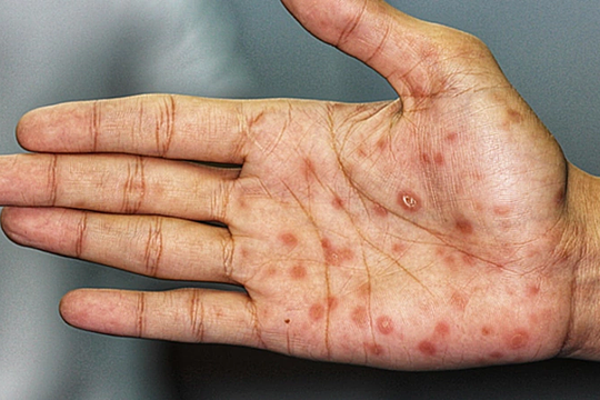 Da phát ban sau quan hệ tình dục có phải mắc giang mai?