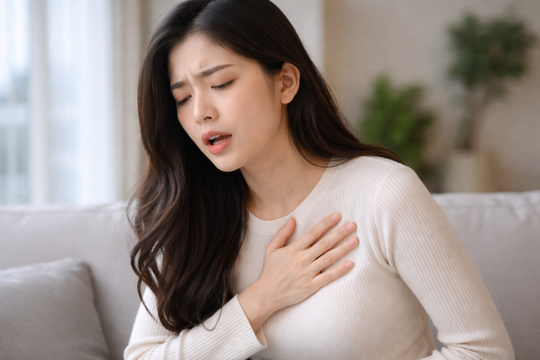 Làm gì khi bị khó thở?