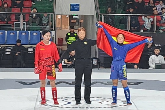 Cận cảnh cô giáo Việt Nam hạ gục võ sĩ MMA Thái Lan trong 90 giây