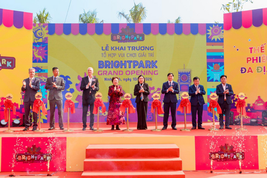 Khai trương Tổ hợp Công viên Giải trí BRIGHTPARK tại tỉnh Ninh Bình