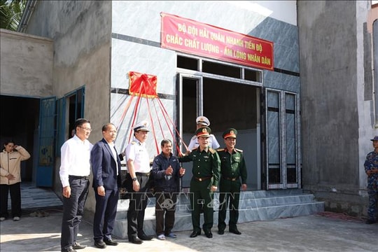 'Chiến dịch Quang Trung': Ấm áp những mái nhà tình thương sau cơn lũ lịch sử