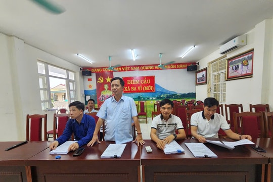 Cán bộ xã miền núi Hà Nội: Từ ngại công nghệ đến chủ động chuyển đổi số