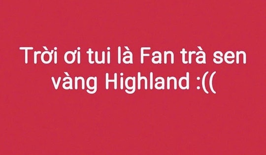 Highlands Coffee tạm ngừng bán trà sen vàng và trà vải liên quan Đồ hộp Hạ Long?