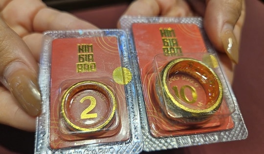 Sáng 10-1, giá vàng miếng SJC có biến động bất ngờ