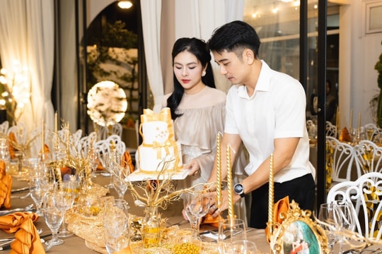 Vân Trang tổ chức tiệc ở biệt thự rộng 1.000 m2