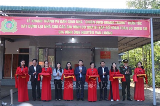 Chiến dịch Quang Trung: Những mái nhà ấm tình quân dân