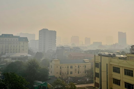 Chất lượng không khí ở nhiều tỉnh thành miền Bắc rất xấu