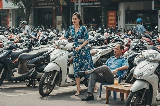 Mất hứng cà phê vì bảo vệ bắt tự dắt xe, lấy vé