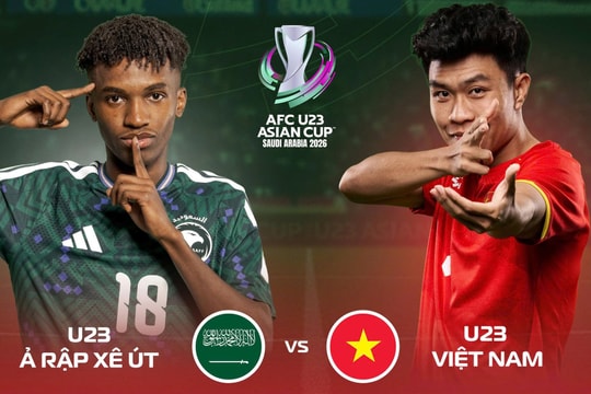 Xem trực tiếp U23 Việt Nam vs U23 Ả Rập Xê Út hôm nay 12/1 trên kênh nào?