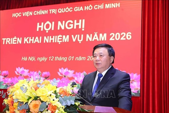 Học viện Chính trị quốc gia Hồ Chí Minh tổ chức Hội nghị triển khai nhiệm vụ năm 2026​​