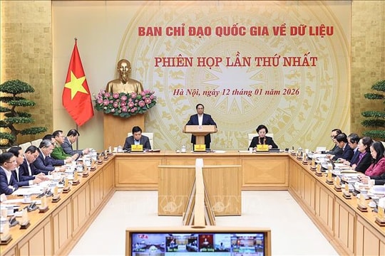Thủ tướng Phạm Minh Chính chủ trì Phiên họp thứ nhất, Ban Chỉ đạo quốc gia về dữ liệu