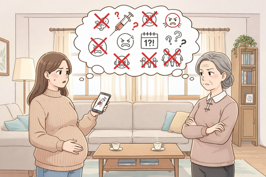 Mẹ chồng phản đối tiêm vaccine cho con tôi