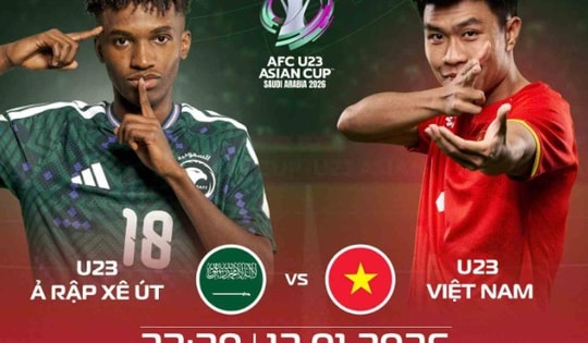 Xem trực tiếp U23 Việt Nam vs U23 Ả Rập Xê Út ở đâu, kênh nào tối nay 12/1?